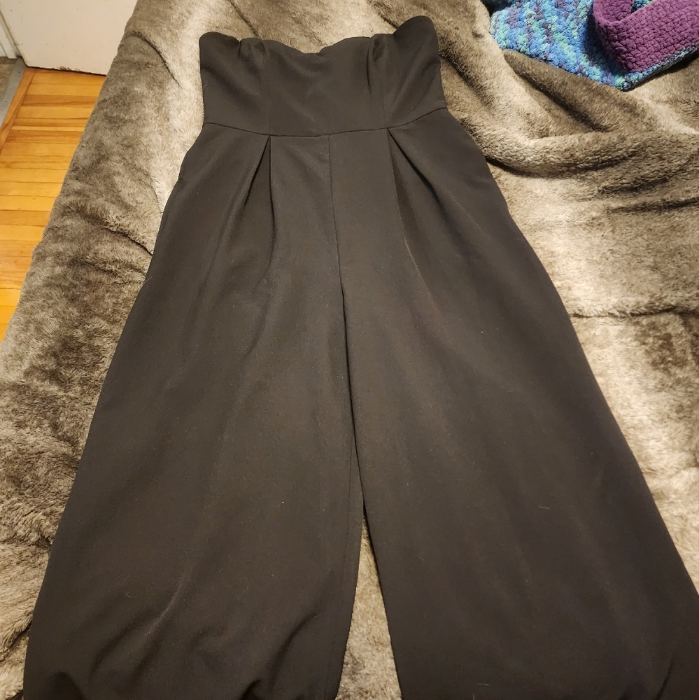 Strapless jumpsuit